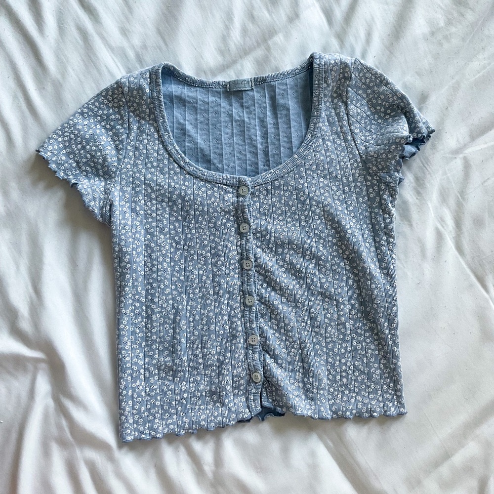 Brandy Melville Floral Top